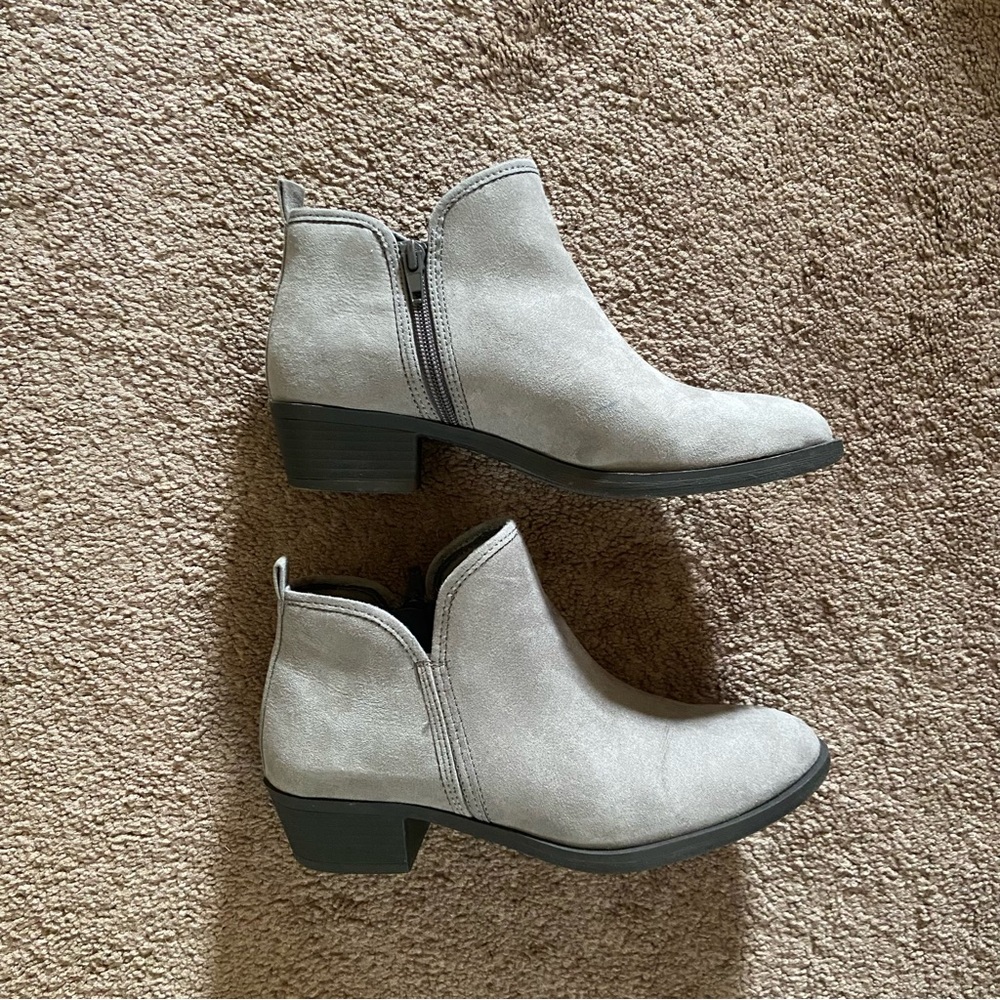 JustFab Grey Booties